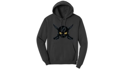 charcoal fleece hoodie inline