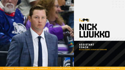 Penguins Announce Additions and Promotions to Wilkes-Barre/Scranton Hockey Operations Staff