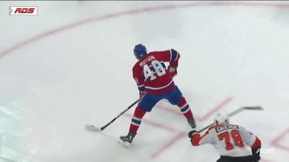 PHI@MTL: Dach marque un but contre Dan Vladar