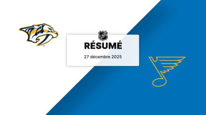 NSH vs STL | Résumé | 27/12/25