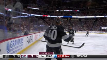 Armia nets short-handed goal