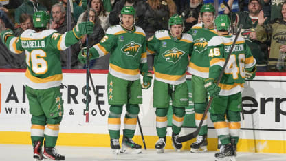 Top-5 des buts du Wild en 2024-25