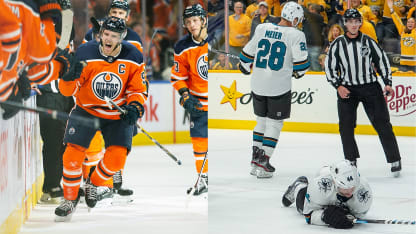 oilers sharks