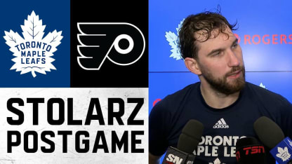 Anthony Stolarz | Post Game vs Philadelphia Flyers 