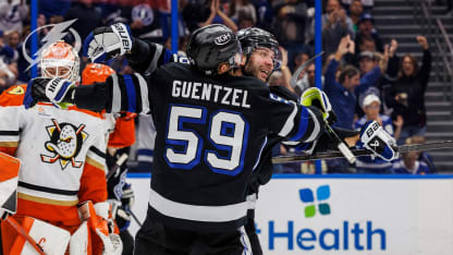 Kucherov records 1,000th point with assist