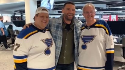 Biz meets a Blues' Bissonnette fan