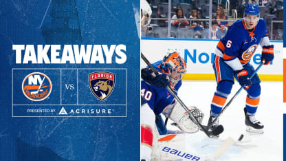 Takeaways: Islanders Let Lead Slip, Fall 6-3 to Panthers