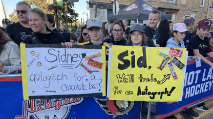 KHV fans with Croby signs