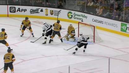 LAK@VGK: Kopitar scores goal against Adin Hill