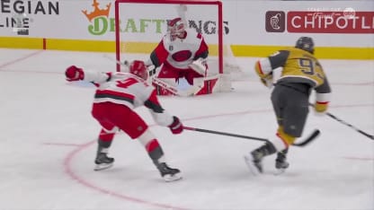 CAR@VGK: Marner scores goal against Frederik Andersen