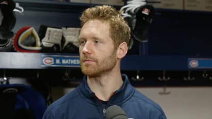 Avant-match c. BUF : Matheson