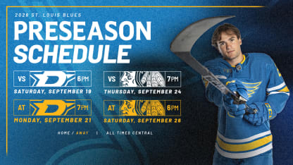 PRESEASON SCHEDULE 16x9