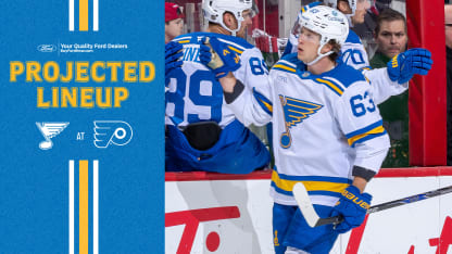 Projected Lineup: Nov. 20 at Philadelphia