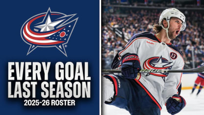 Všechny góly sezony od hráčů Blue Jackets