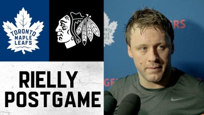 Morgan Rielly | Post Game vs Chicago Blackhawks | November 15, 2025