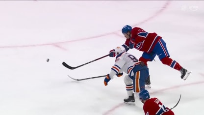 EDM@MTL: Evans scores empty-net goal