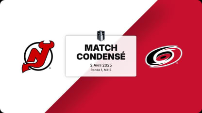 Match condensé : NJD @ CAR, match no 5