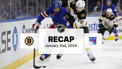 BOS at NYR | Recap