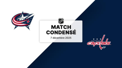 Match condensé : Blue Jackets @ Capitals 
07/12/2025