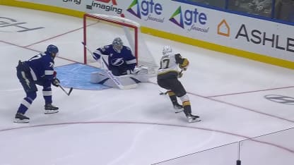 VGK@TBL: Barbashev scores goal against Andrei Vasilevskiy