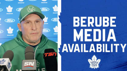 Craig Berube | Practice | March 9, 2026
