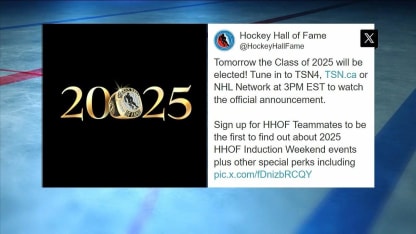NHL Tonight - 2025 Hall of Fame Preview discussion