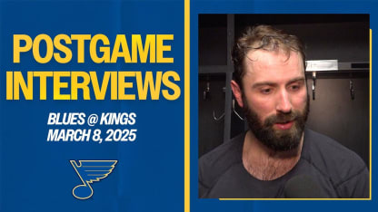 March 8: Postgame interviews