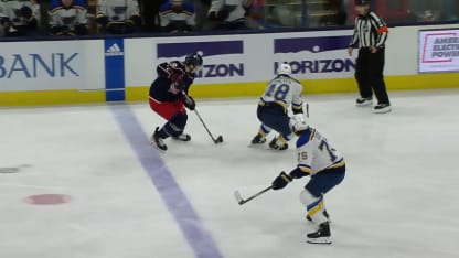 Kirill Marchenko with a Goal vs. St. Louis Blues