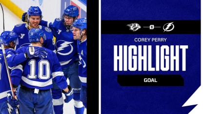 TBL vs. NSH | Perry scores on loose puck
