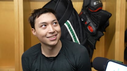 DAL@CBJ Pregame Jason Robertson