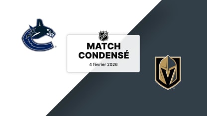Match condensé : VAN @ VGK 04/02/2026