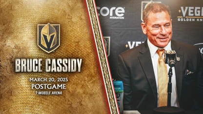 Bruce Cassidy Postgame 3/20