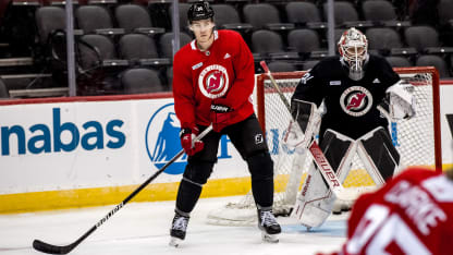 Bastian Pregame vs Islanders