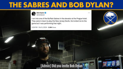 The Sabres and Bob Dylan?