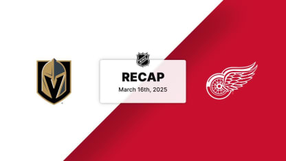 VGK at DET | Recap