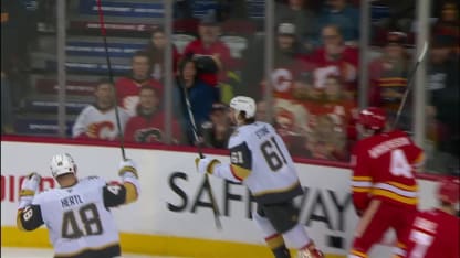 VGK@CGY: Stone scores PPG against Devin Cooley