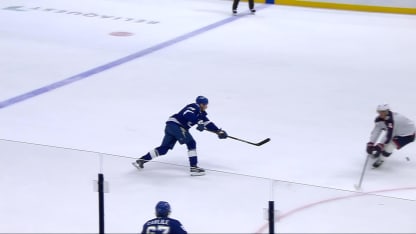 CBJ@TBL: Moser scores goal against Elvis Merzlikins