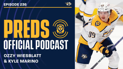 POP 236: Training Camp Episode 2! Preds Wingers Ozzy Wiesblatt & Kyle Marino