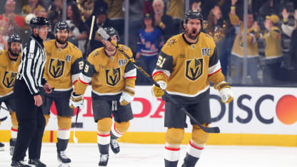 Stone starts off Golden Knights