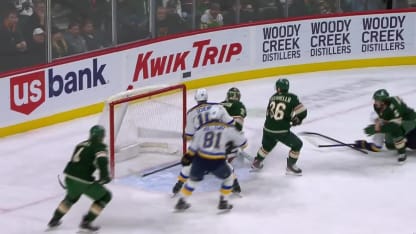 STL@MIN: Buchnevich puts the Blues on the board