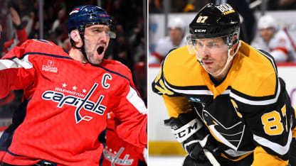 Crosby and Ovechkin Split