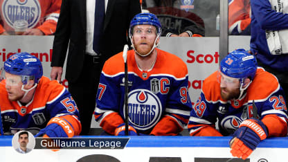 Oilers match no 5 finale Coupe Stanley eau dans le gaz
