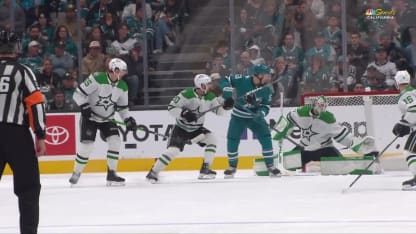 DAL@SJS: Gaudette scores goal against Casey DeSmith