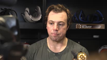 Locker Room Raw: Charlie McAvoy