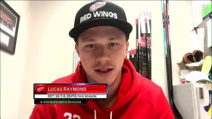 Lucas Raymond joins NHL Tonight