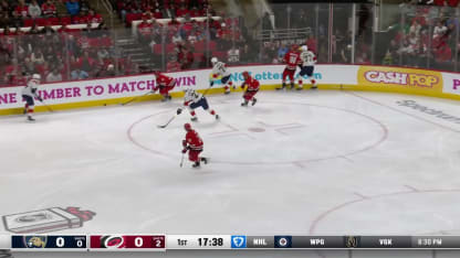 FLA@CAR: Boqvist marque un but contre Spencer Martin