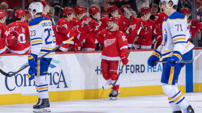 DeBrincat's second of the period