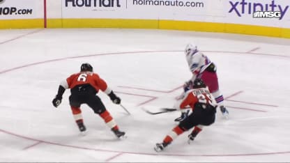 NYR@PHI: Panarin scores goal against Aleksei Kolosov