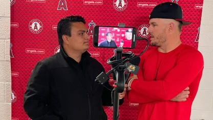 Photo 2 Daniel with Mike Trout