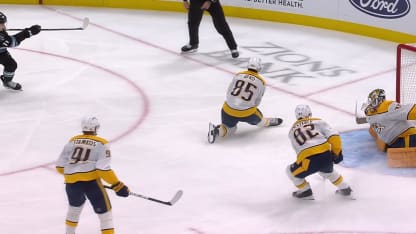 Dylan Guenther with a Goal vs. Nashville Predators